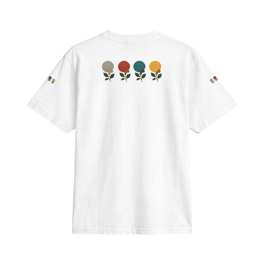 Afro Flowers Unisex Active T Shirt