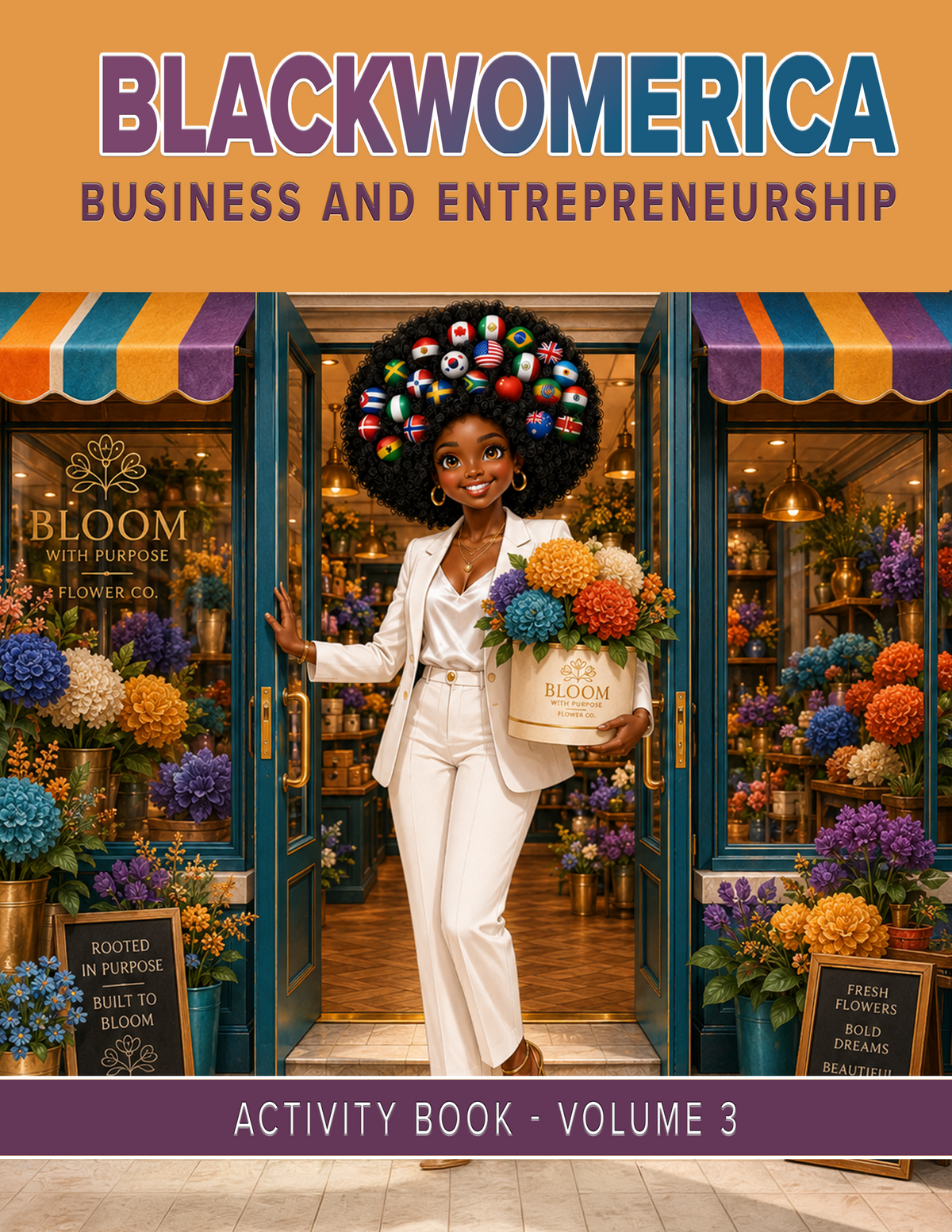 Blackwomerica E-Activity Books 📚 Volumes 1-3