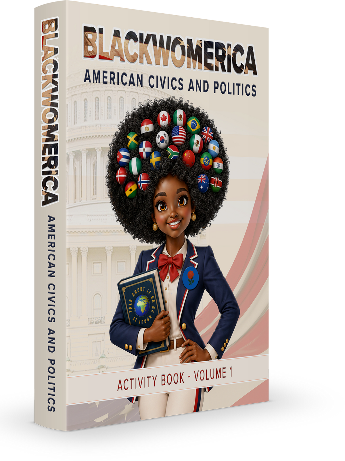 Blackwomerica E-Activity Book - Vol 1 🇺🇸 US Civics and Politics