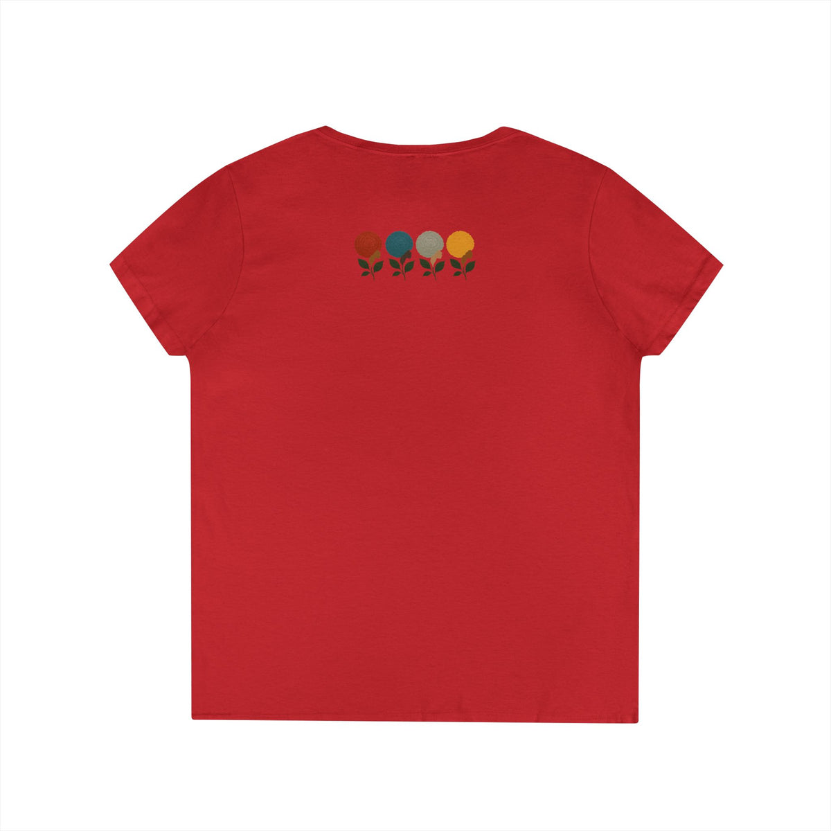 Blackwomerican  Ladies' V-Neck T-Shirt
