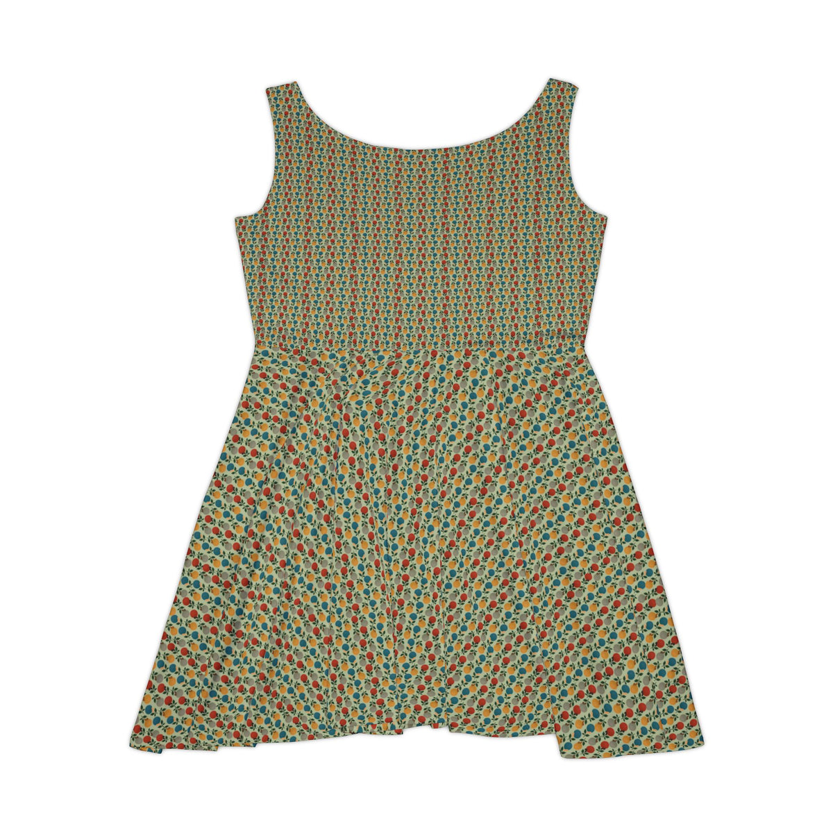 Afro Flowers Women's Skater Dress (AOP)
