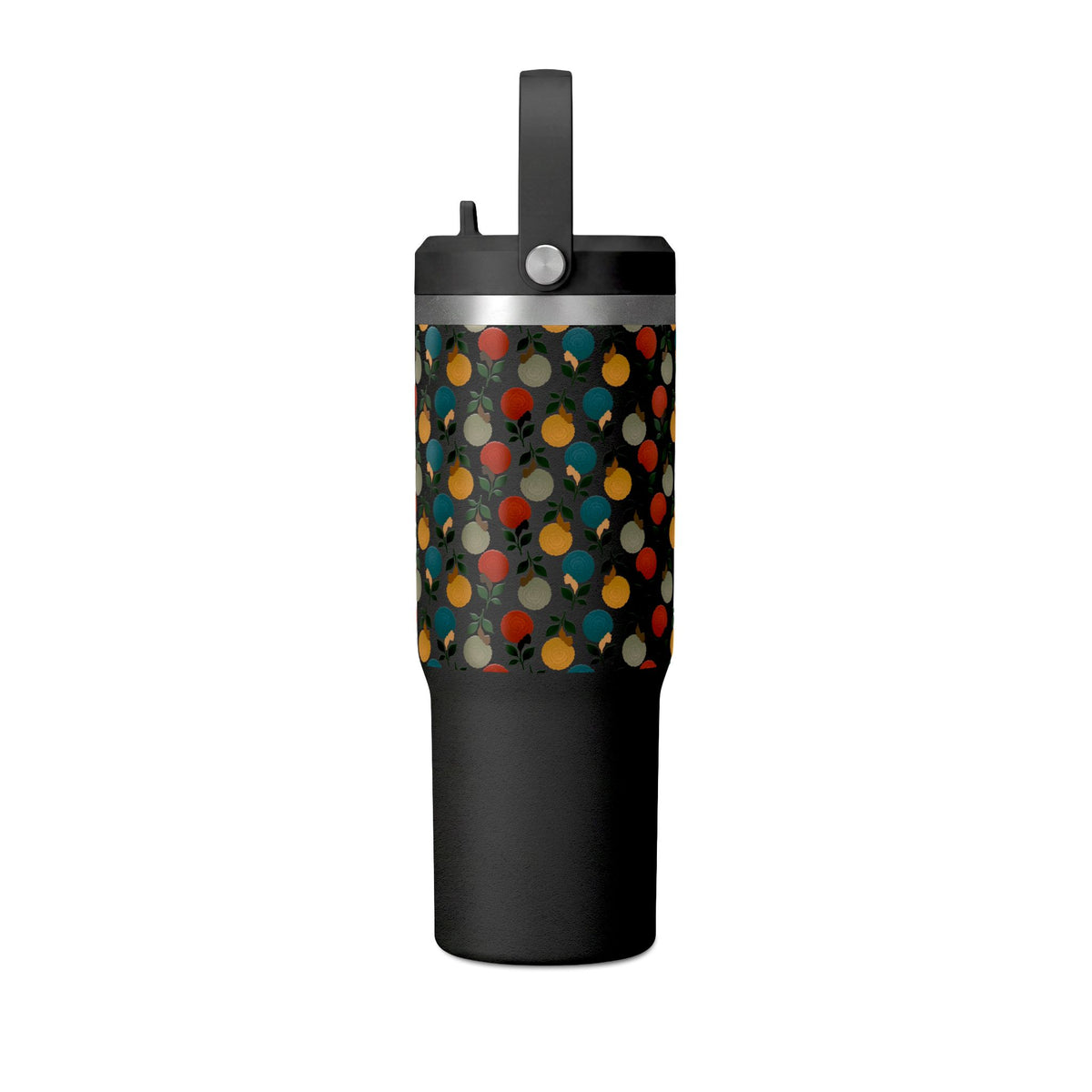 Afro Flowers Nomad Tumbler 32oz