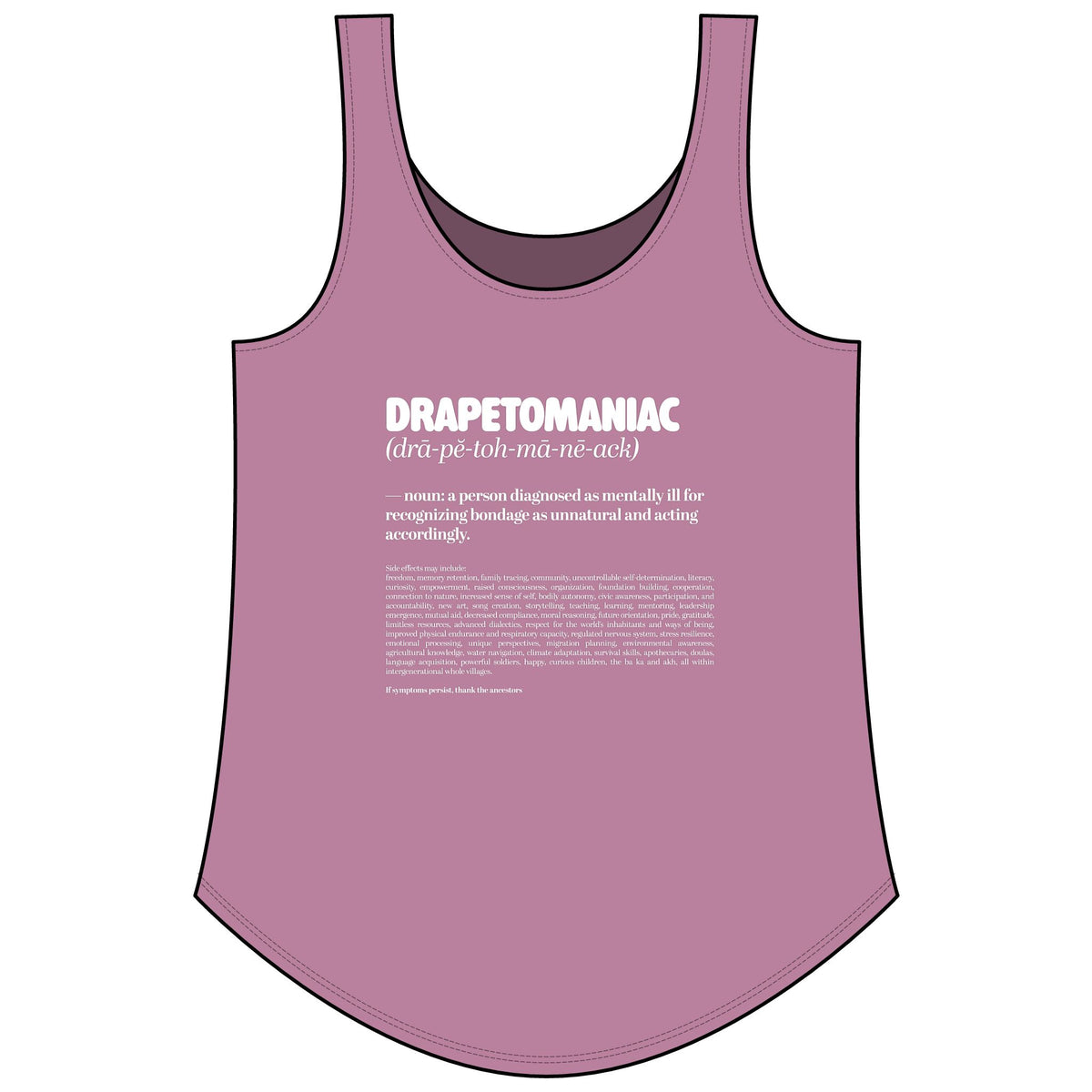 Afro Flowers Women's Festival Tank
