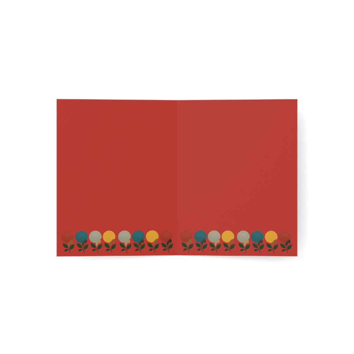 Afro Flowers Greeting Cards (1, 10, 30, and 50pcs)