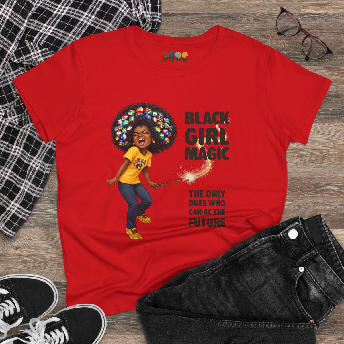 4C Women's Midweight Cotton Tee