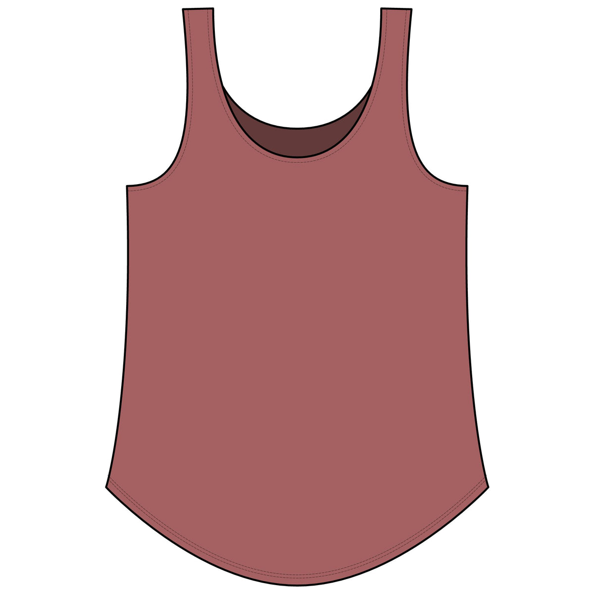 Afro Flowers Women's Festival Tank