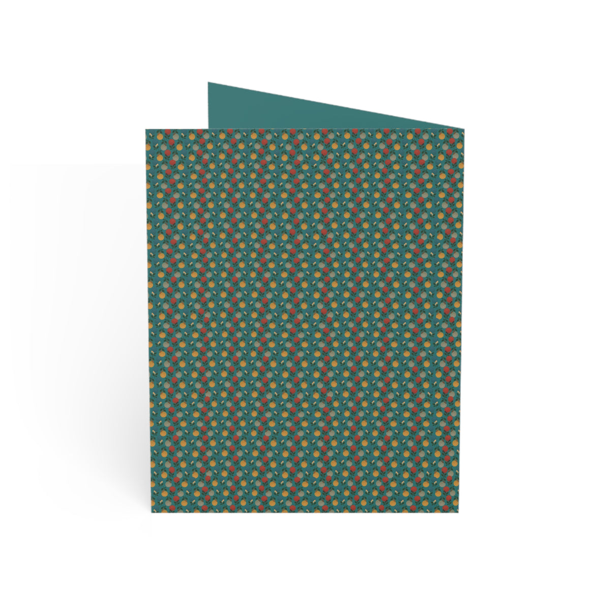Afro Flowers Greeting Cards Gold  (1, 10, 30, and 50pcs)