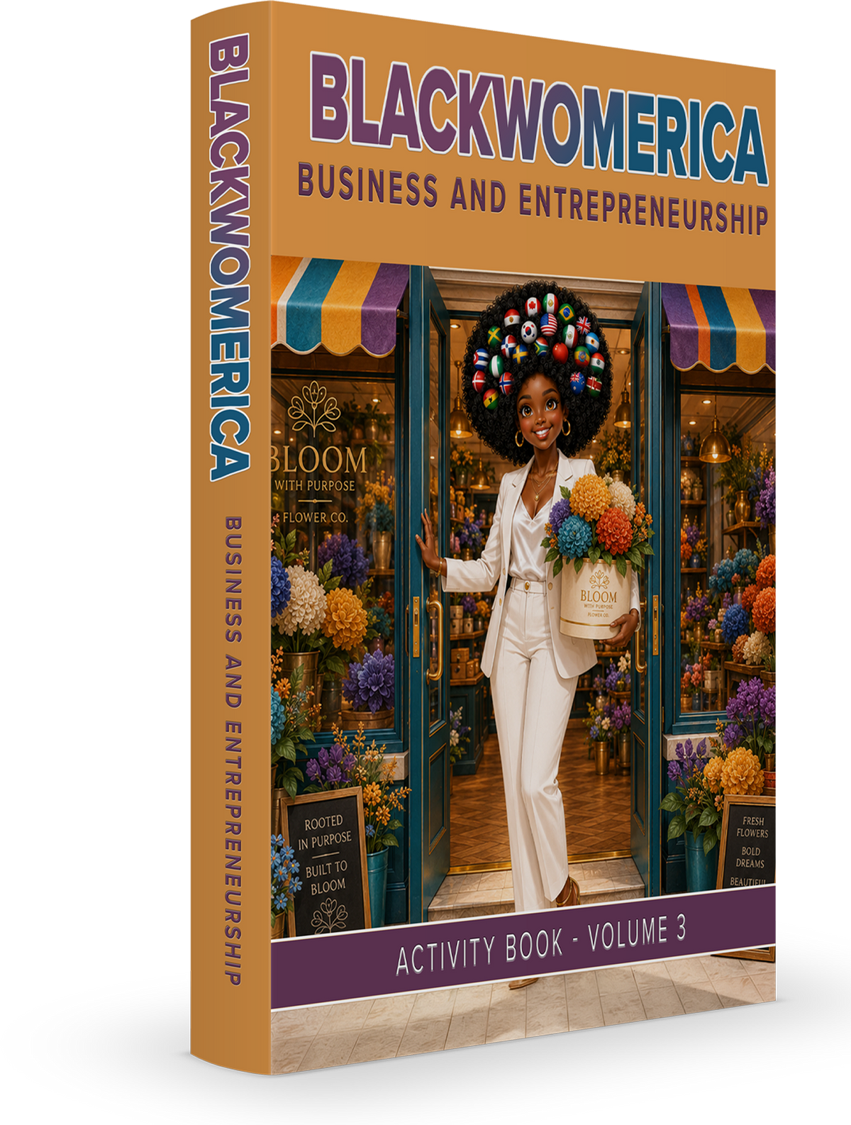 Blackwomerica E-Activity Books 📚 Volumes 1-3