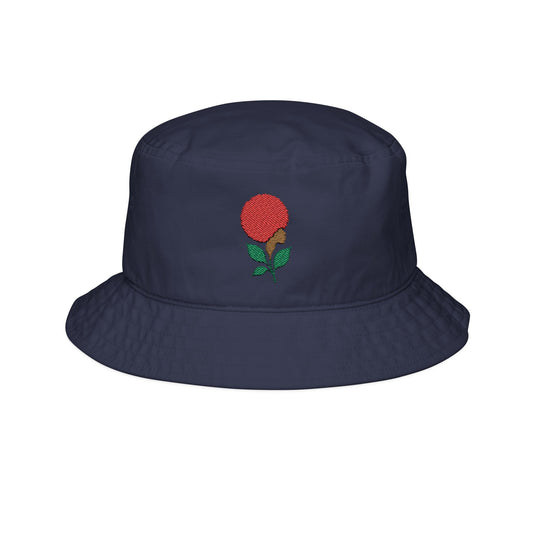 Afro Flower Bucket Hat (Embroidery)