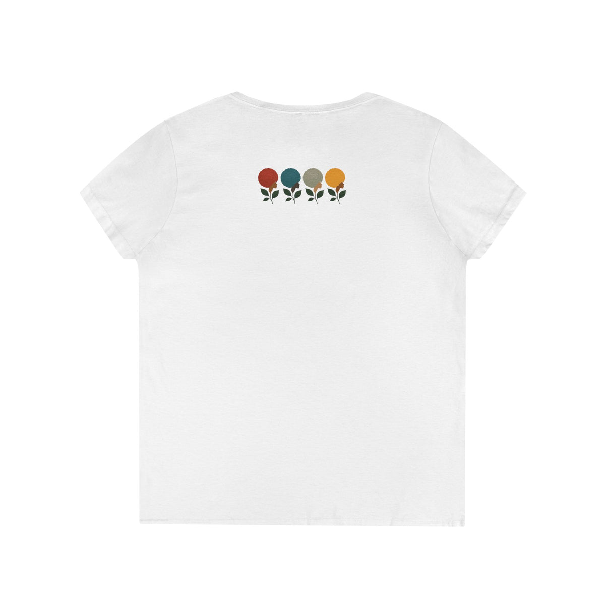 Blackwomerican  Ladies' V-Neck T-Shirt