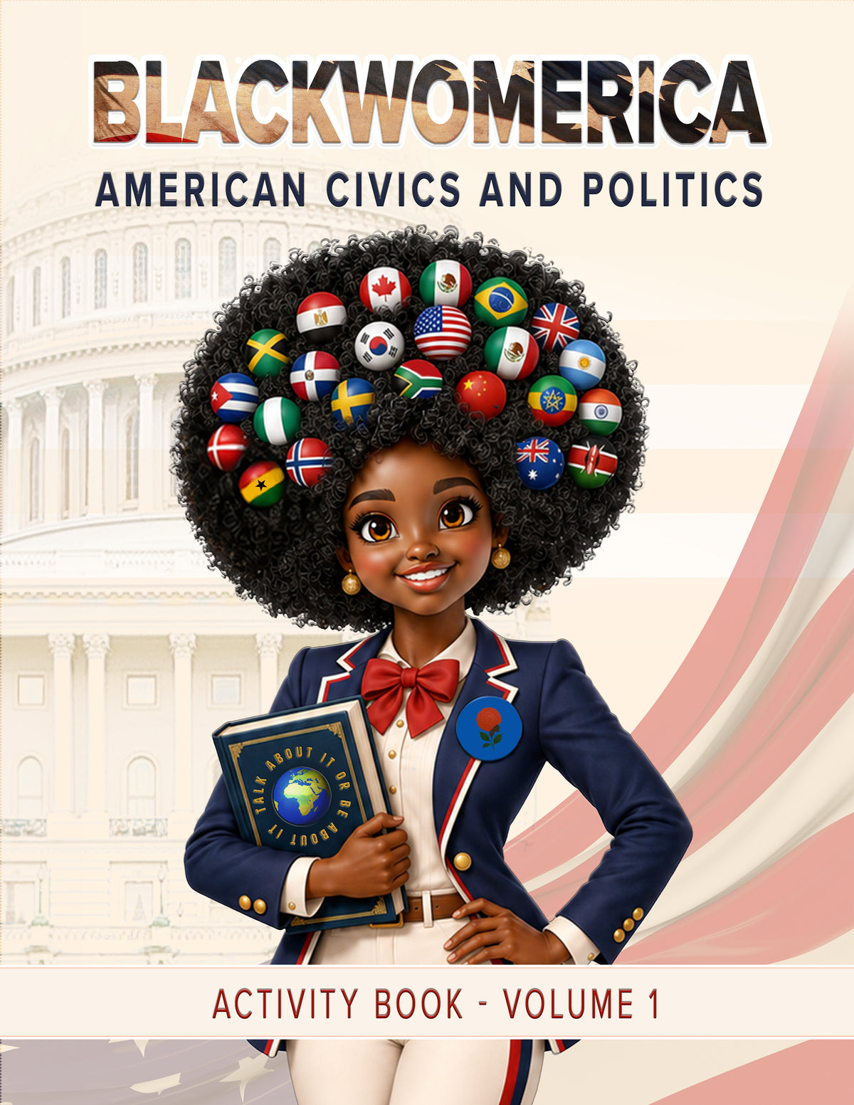 Blackwomerica E-Activity Book - Vol 1 🇺🇸 US Civics and Politics