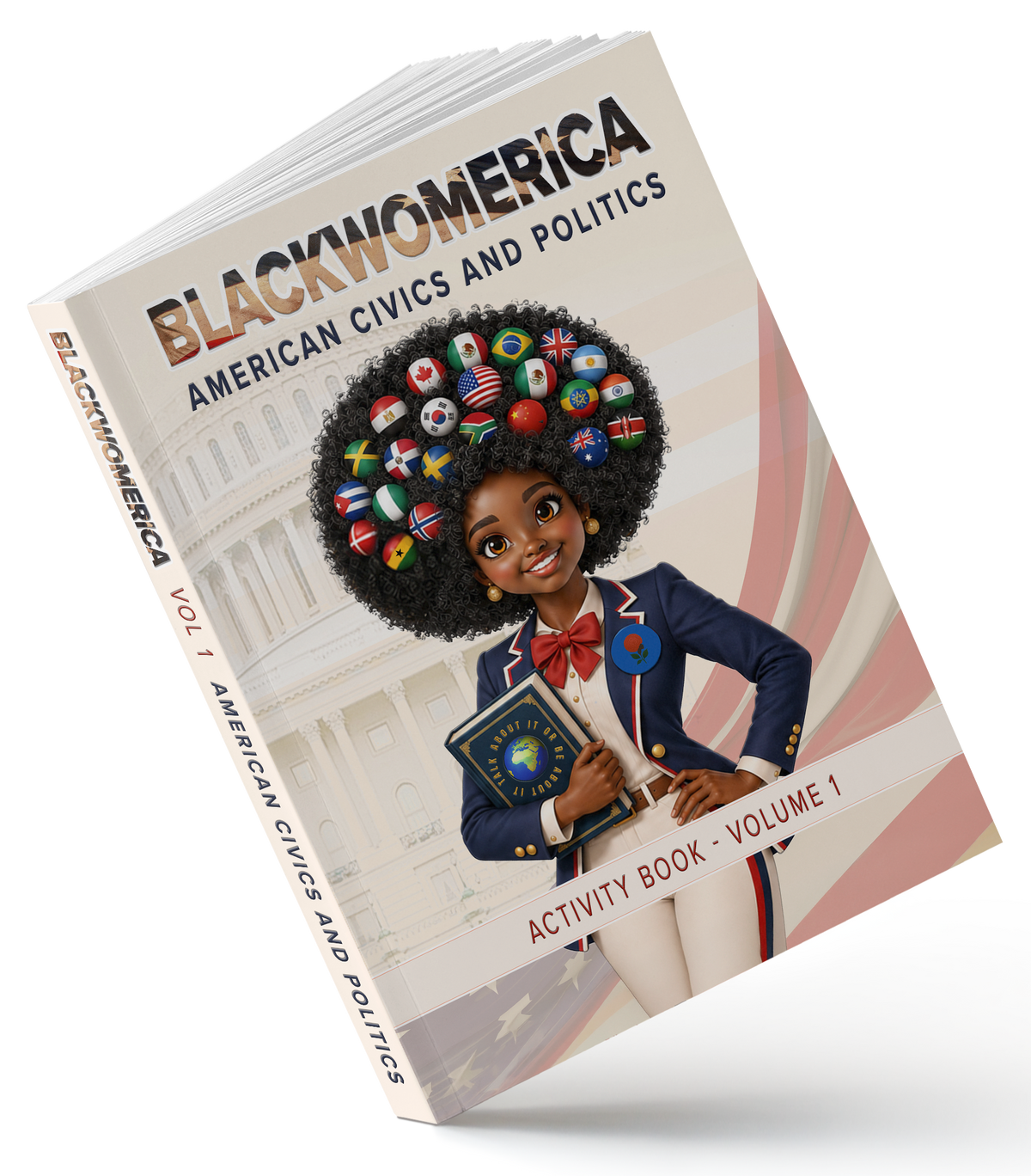 Blackwomerica E-Activity Book - Vol 1 🇺🇸 US Civics and Politics